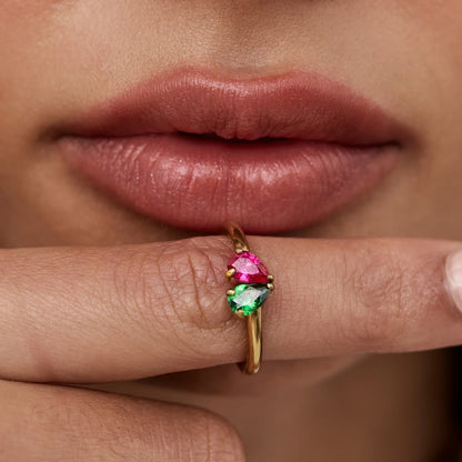 Elara Ring worn on the hand